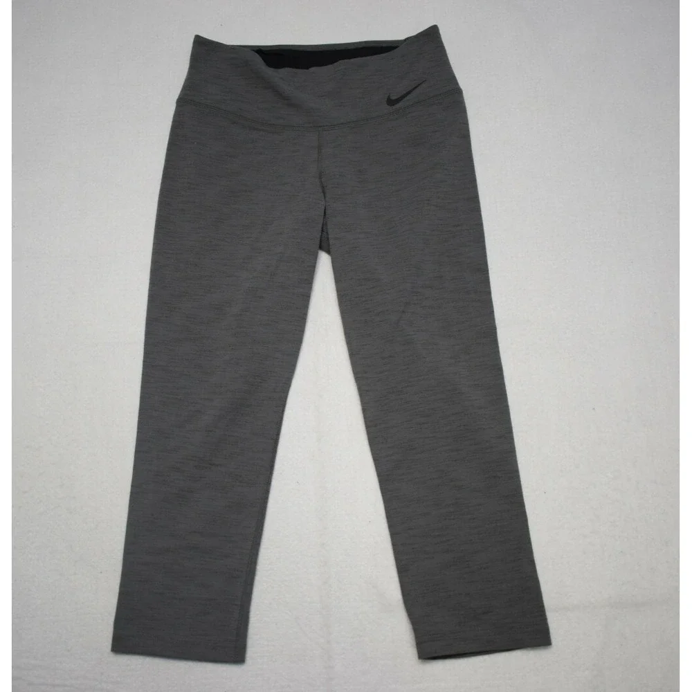 Nike Leggings Compression‎ Pants Dri Fit Gray Nylon Stretch Womens Small x 20